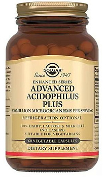 Солгар Ацидофилус плюс, капсулы, 60 шт.