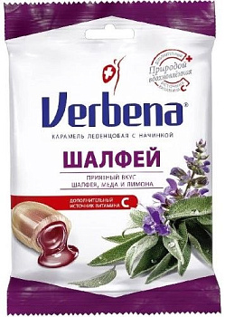 Вербена-Шалфей леденцы 60 г.