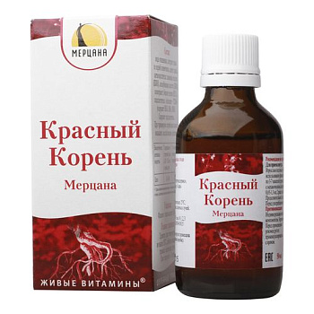 Красный корень Мерцана, флакон 50 мл
