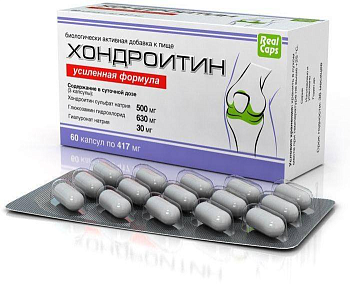 Хондроитин Усиленная формула, капсулы, 60 шт. (арт. 222559)