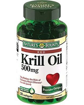 Nature'S Bounty Масло криля, капсулы 500 мг, 30 шт.