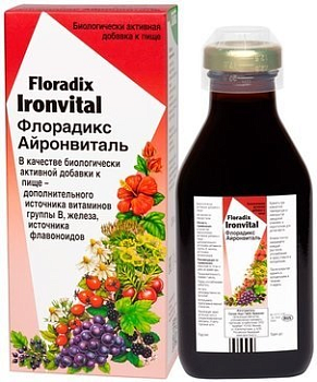 Флорадикс Айронвиталь, 250 мл