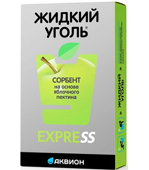 Жидкий уголь, комплекс с пектином для взрослых, порошок в пакетиках 5 г, 3 шт.