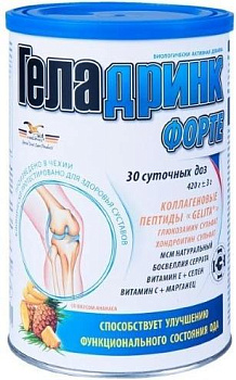 Геладринк Форте, порошок д/приг раствора (ананас) 420 г