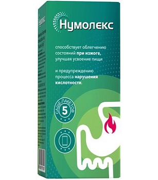 Нумолекс Al Gel, гелевая суспензия, саше 16 мл, 5 шт.