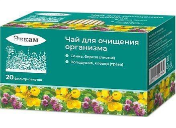 Эвкам Чай для очищения организма, пакетики 1.5 г , 20 шт.