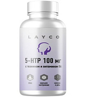Фото Layco 5-HTP с теанином и витамином В6, капсулы, 30 шт.