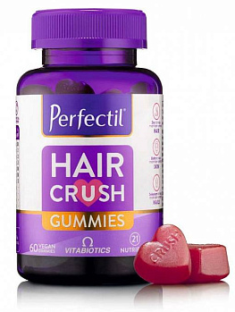 Перфектил Hair Crush пастилки 2700 мг х60