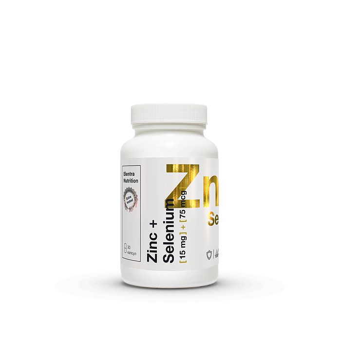 Elentra Nutrition Цинк+Селен, капсулы 316 мг, 30 шт.