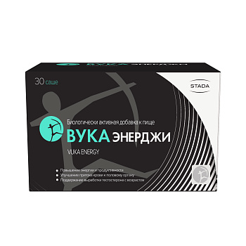 Вука Энерджи, порошок саше 7 г, 30 шт.