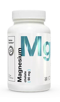 Elentra Nutrition Магний хелат, капсулы 90 мг, 90 шт.