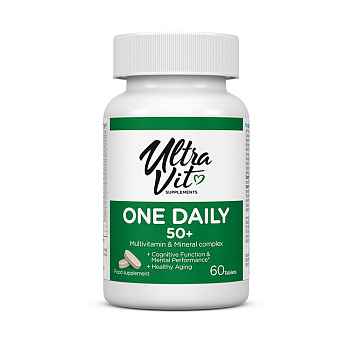 UltraVit, Витаминно-минеральный комплекс для людей старше 50 лет, капсулы, 60 шт.