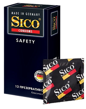 Презервативы Sico Safety классические, 12 шт.