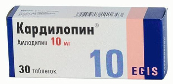 Кардилопин, таблетки 10 мг, 30 шт. 