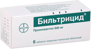 Фото Празиквантел