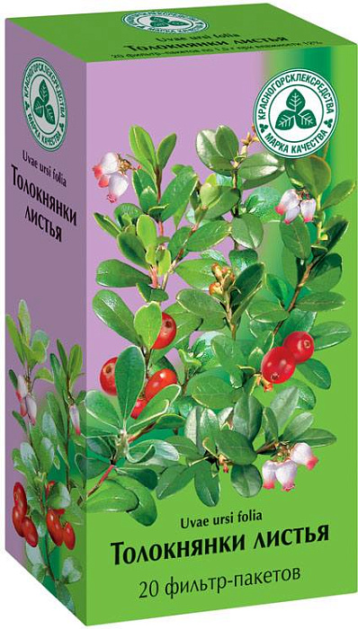 Толокнянки листья, пакетики 1,5 г, 20 шт. 