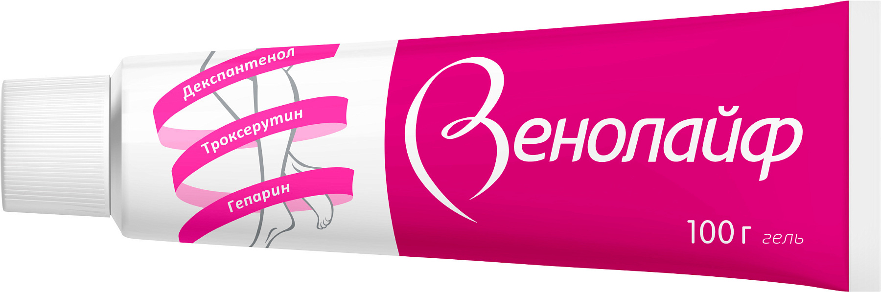Упаковка препарата Венолайф, гель, 100 г