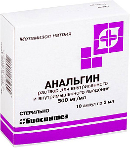 Фото Анальгин