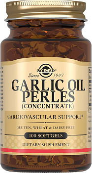 Солгар Чесночное масло перлес, капсулы, 100 шт.
