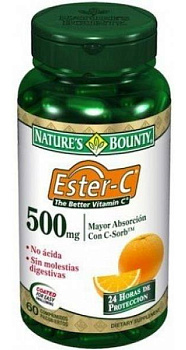 Nature'S Bounty Эстер-С, таблетки 500 мг, 60 шт.