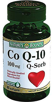 Nature'S Bounty Коэнзим Q-10, капсулы 100 мг, 60 шт.