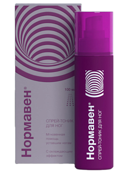 Нормавен, тоник для ног, 100 мл