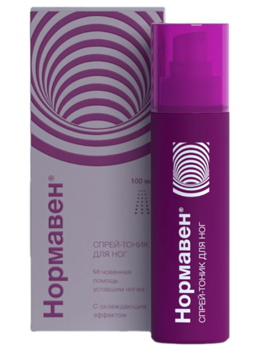 Нормавен, тоник для ног, 100 мл