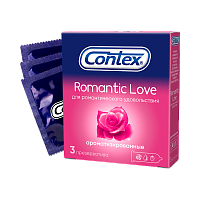 Фото Презервативы Contex Romantic Love ароматизированные, 3 шт. Фото Презервативы Contex Romantic Love ароматизированные, 3 шт.