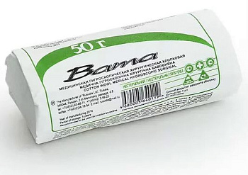 Вата нестерильная, 50 г