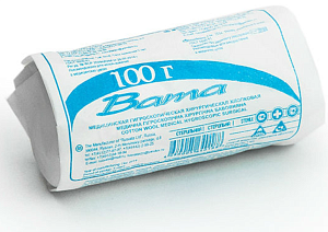 Фото Вата стерильная