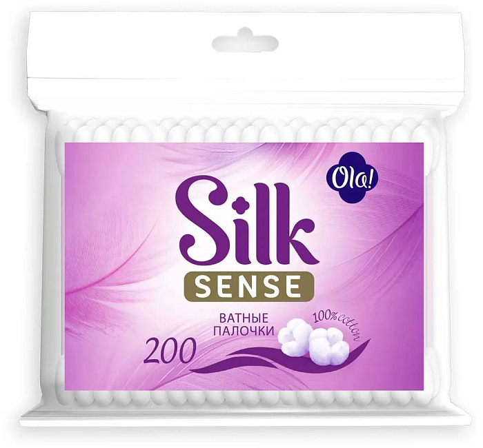 OLA Silk Sense, ватные палочки, 200 шт.