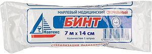 Фото Бинт марлевый стерильный