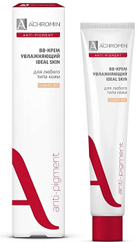 Ахромин, ВВ-крем для любого типа кожи (тон 01, светлый), 50 мл