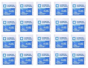 Фото Салфетки спиртовые