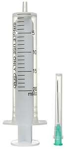 Фото Шприц одноразовый 2-х компонентный