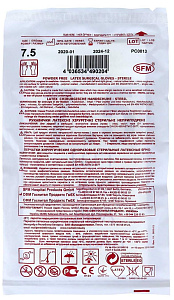 Фото Перчатки латексные стерильные