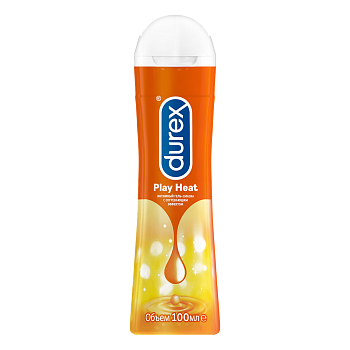 Durex Play Heat, гель-смазка, 100 мл