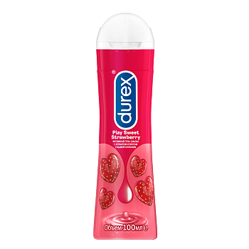 Durex Play Sweet Strawberry, гель-смазка, 100 мл