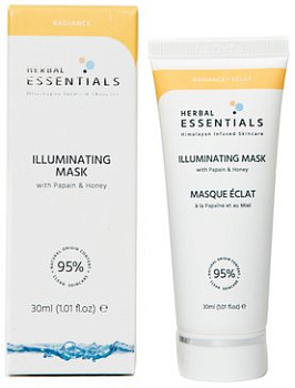 Herbal Essentials, маска с папаином и медом, 30 мл
