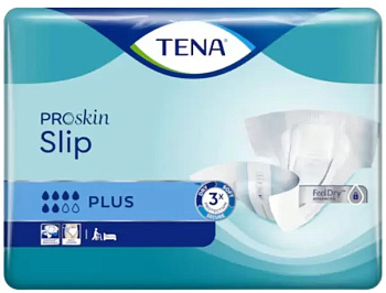 Тена подгузники д/взрослых Слип Супер M х30