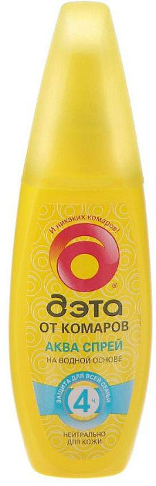 Дэта Аква спрей репелент 100 мл х1