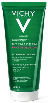 Vichy Normaderm Phytosolution гель очищающий для умывания 200 мл