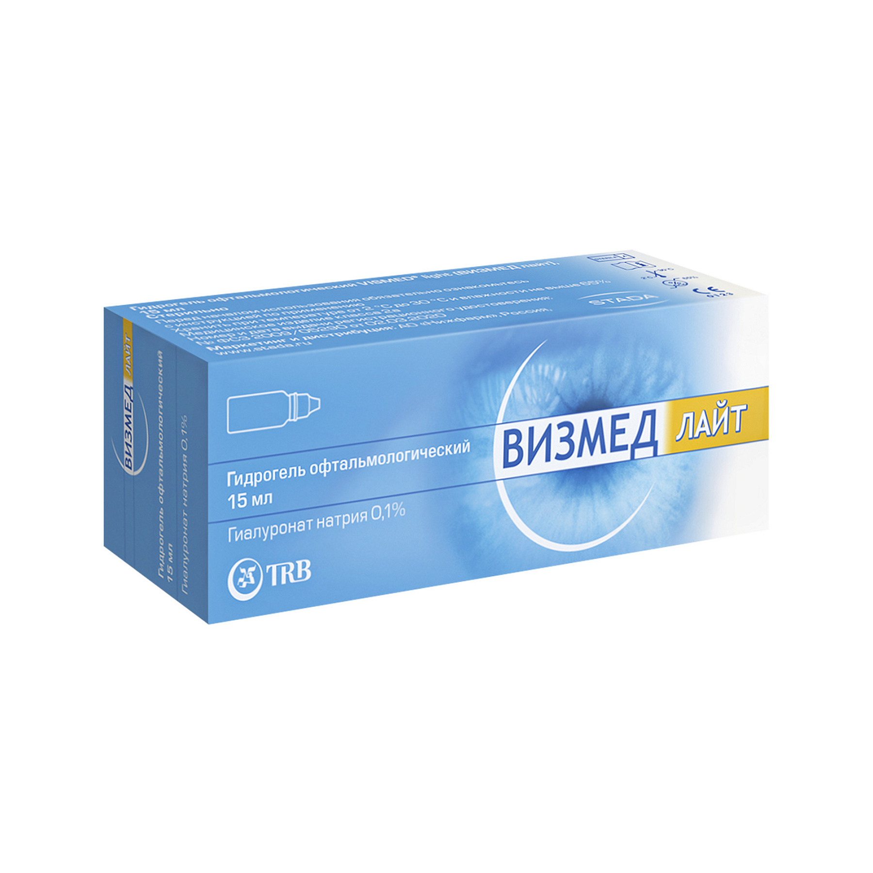 Визмед Лайт, гидрогель офтальмологический, 15 мл