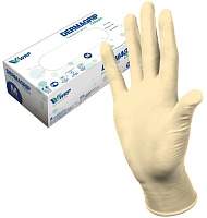 Фото Dermagrip Classic Перчатки смотровые латексные, нестерильные, неопудренные размер M, 50 пар Фото Dermagrip Classic Перчатки смотровые латексные, нестерильные, неопудренные размер M, 50 пар