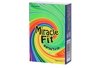 Sagami Презервативы Miracle Fit супероблегающие, 5 шт.
