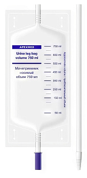 Apexmed Мочеприемник ножной носимый 750 мл