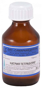 Фото Натрия тетраборат