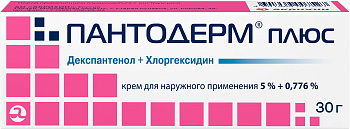 Пантодерм плюс, крем 5%+0.776%, 30 г 