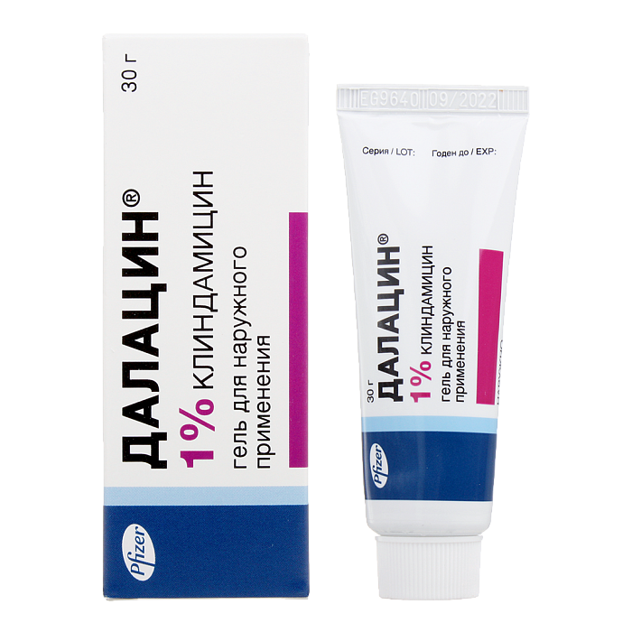Далацин, гель 1%, 30 г 