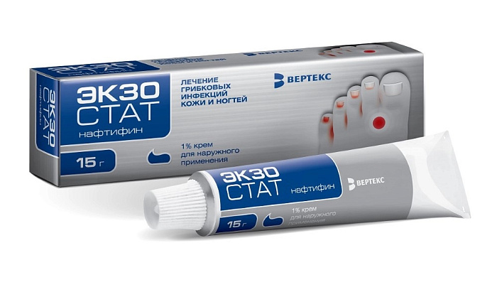Экзостат, крем для наружного применения 1 %, 15 г 